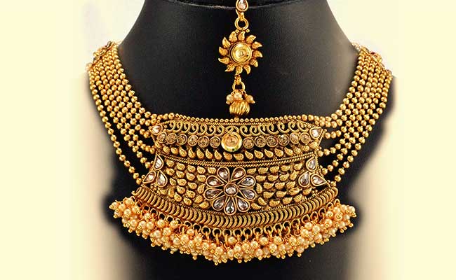 Rajasthani Aad Design gold