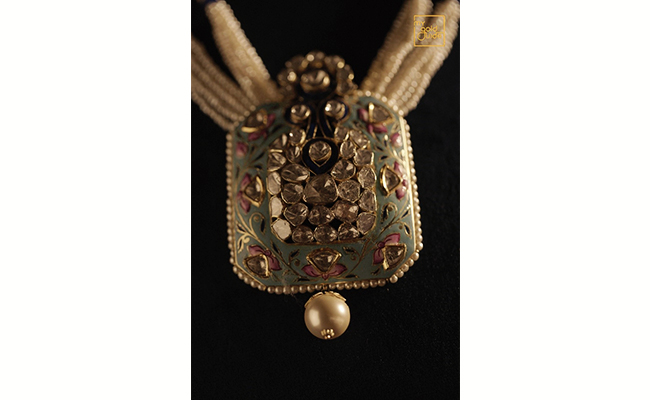 Meenakari Pendant jewellery