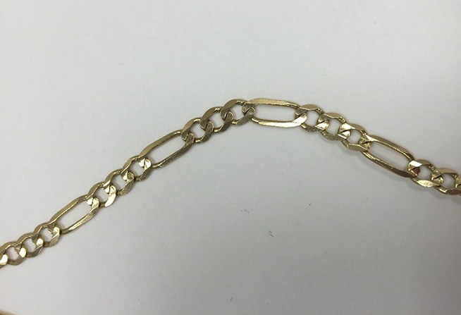 Figaro Gold Chain For Casual Outing