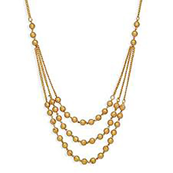 neck jewellery designs in gold