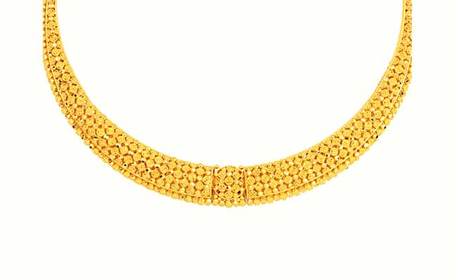 Traditional Gold Necklace Design