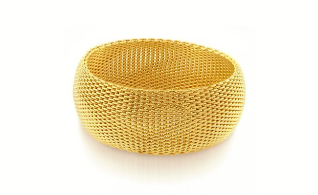 Soft Mesh Gold Jewellery