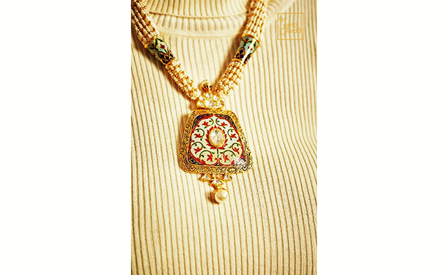 Kundan Meenakari Necklace