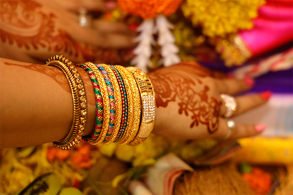 Gold Bangles and Gold Rings