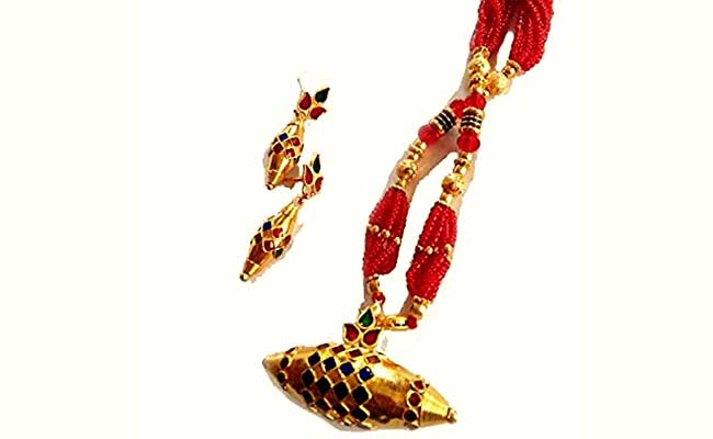 Dhol biri gold jewellery