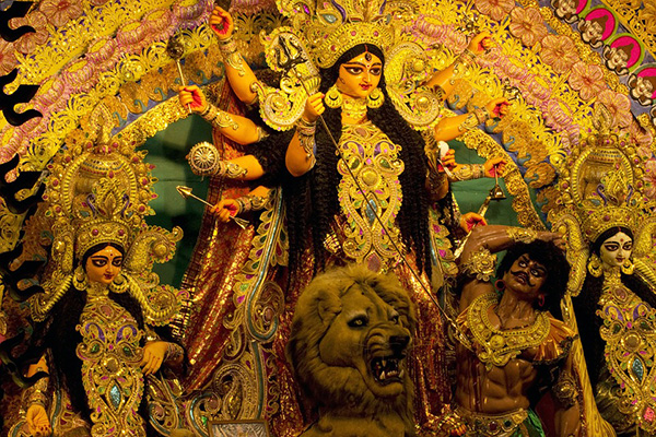Gold Used In Durga Pooja