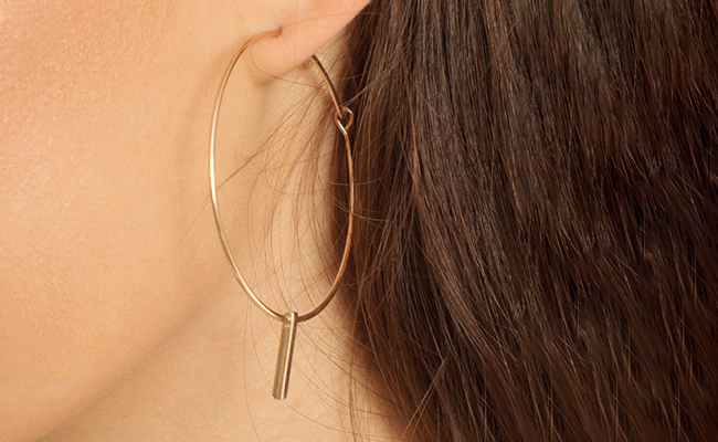 Gold Hoop Earrings Gold Hoop Earrings