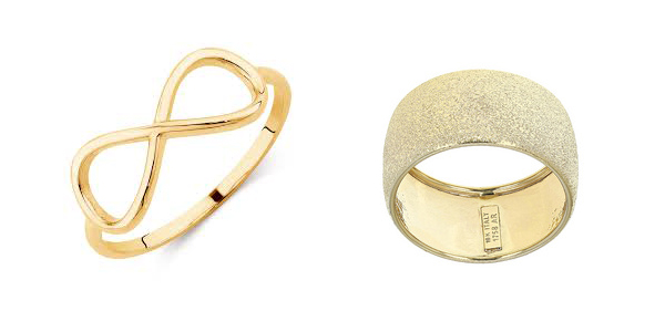 Personalised Gold Ring