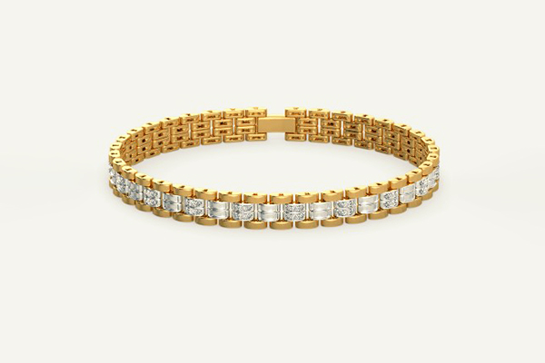 Diamond Gold Bracelet Womens