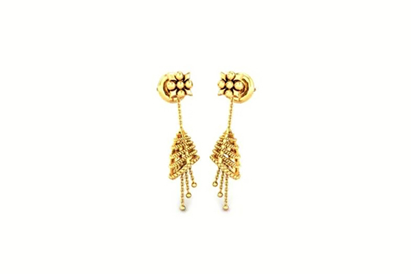 Traditional Gold Earring Design