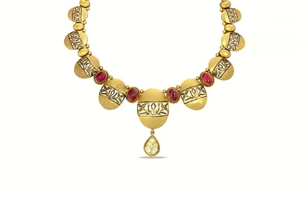 Mudhra Gold Necklace