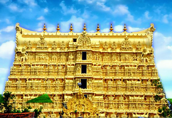 Golden treasures of Padmanabhaswamy Temple