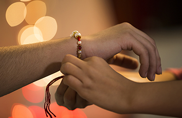 Personalised Gold Rakhi For Perfect Bond