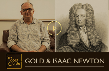 How did Newton make gold into a currency? 