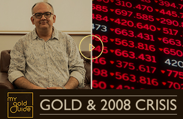 How did the 2008 financial crisis impact gold?