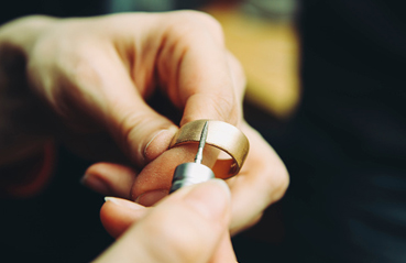 Process of gold hallmarking