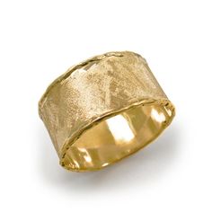 Ice Gold Band - Gold Ring Design