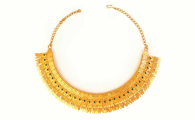Gold Necklace Poothali