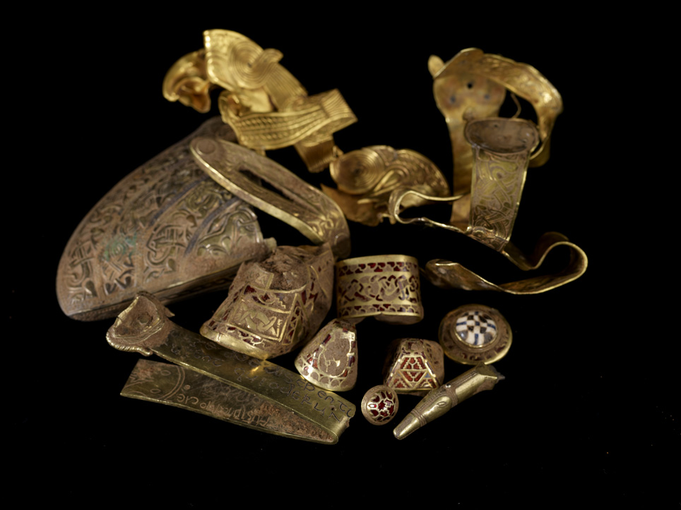 Staffordshire Hoard Golden Treasure