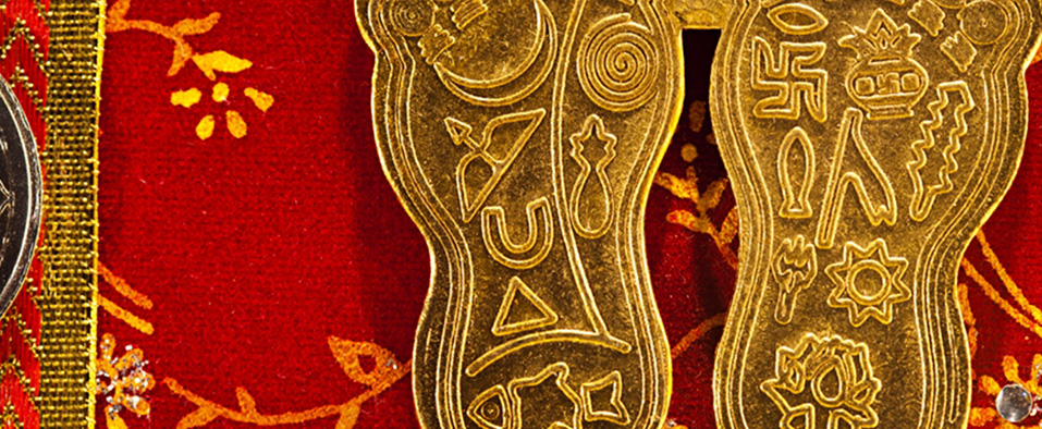 Gold Sandals Ramayana