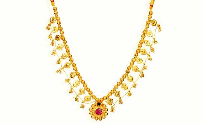 Kolhapuri saaj - Traditional Maharashtrian Gold jewellery named after Kolhapur city