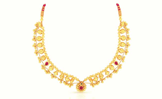 Kolhapuri saaj - Traditional Maharashtrian Gold jewellery named after Kolhapur city
