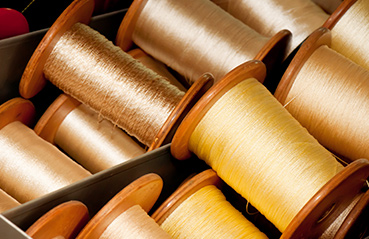 What goes behind making weavable, wearable, and washable gold?