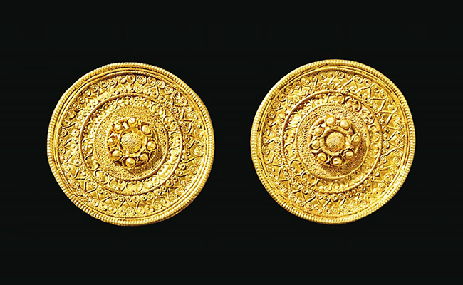 Etruscan Gold Earrings