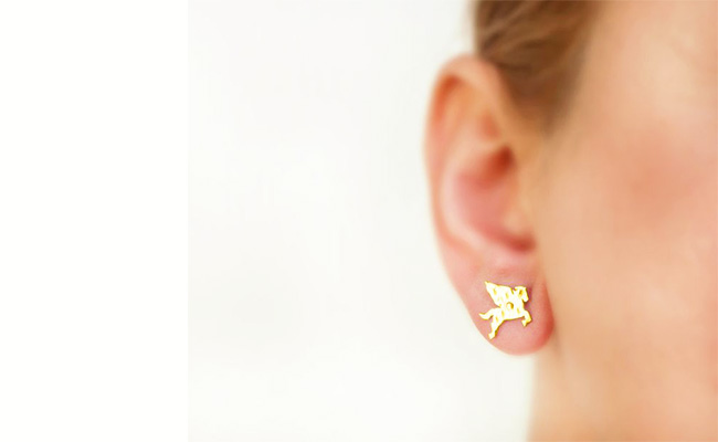 Unicorn Gold Stud Designs