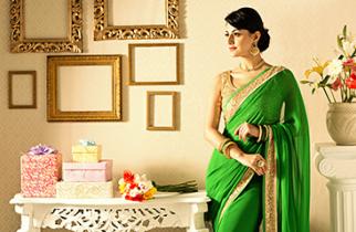 Gold thread used in making traditional Indian sarees