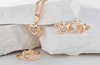 rose gold jewellery