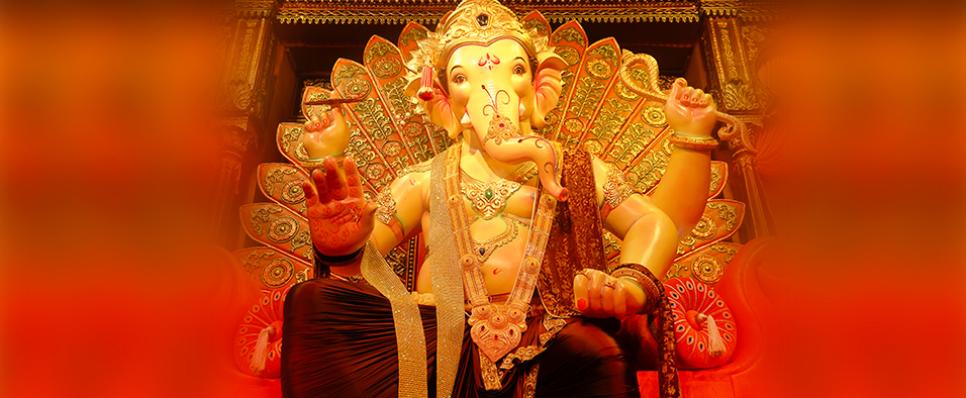 Beautiful Gold Ganapati idols in Mumbai loved by all | My Gold Guide