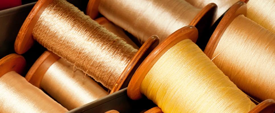 All you need to know about a new fabric threaded in 24 karat gold All you need to know about a new fabric threaded in 24 karat gold