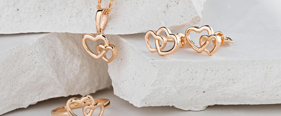 rose gold jewellery