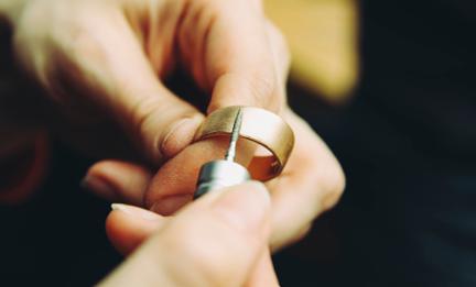 Process of gold hallmarking