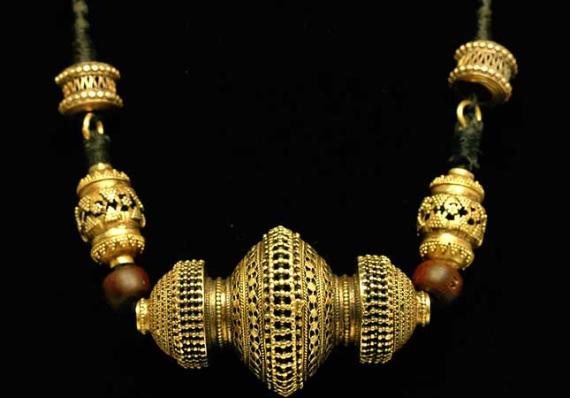 Ethnic Gold Necklace