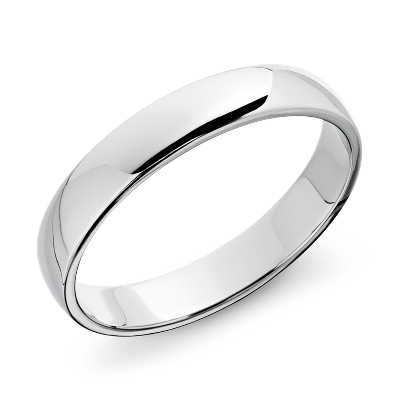 Elegant Ring Made Of White Gold